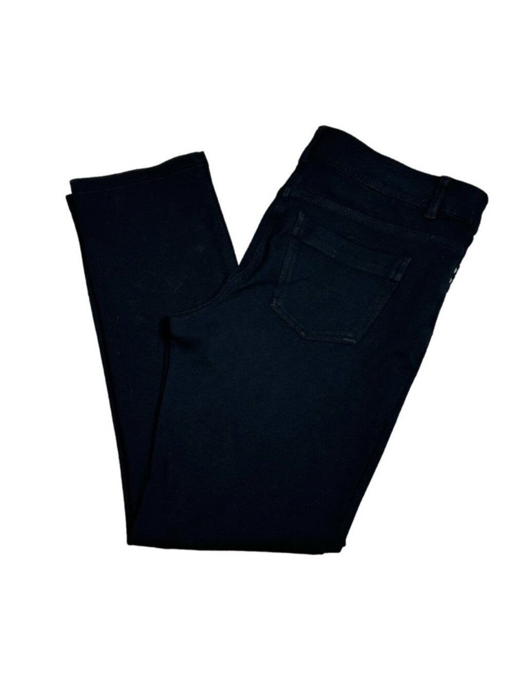 MACY'S STYLE & CO. Pants Black Stretchy Straight leg Size10 Like new